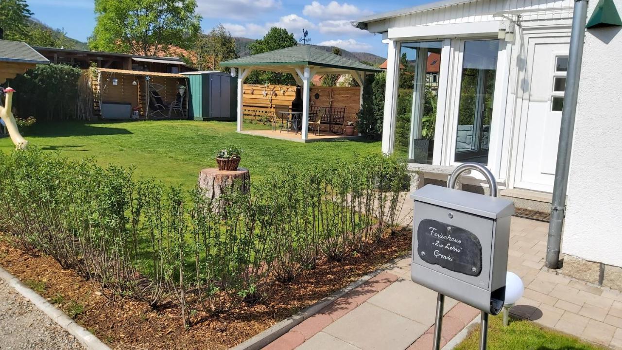 Ferienhaus Zur Lehns Mit Garten Am Harz Ilsenburg Kültér fotó