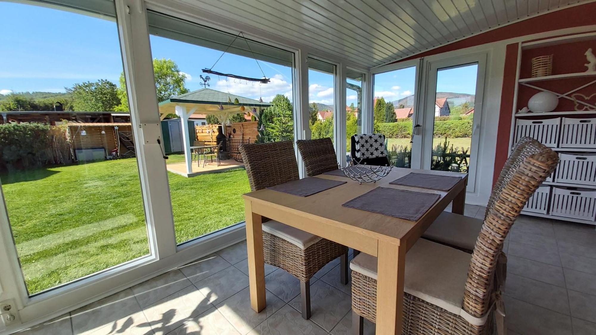 Ferienhaus Zur Lehns Mit Garten Am Harz Ilsenburg Kültér fotó